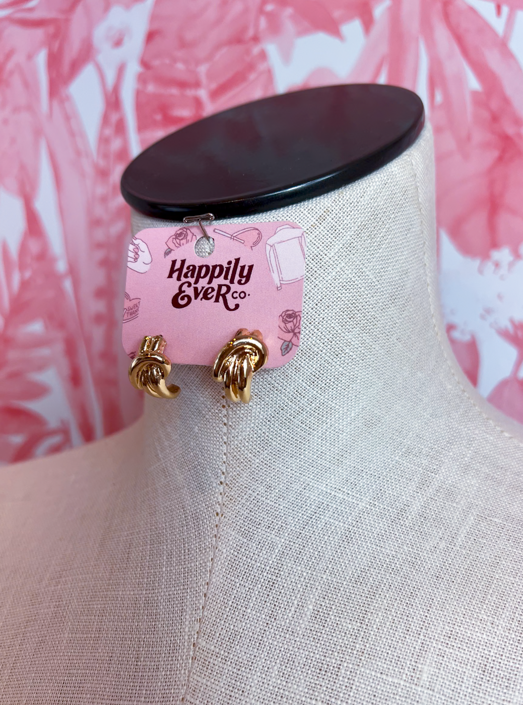 Love Knot Hoops *Final Sale*
