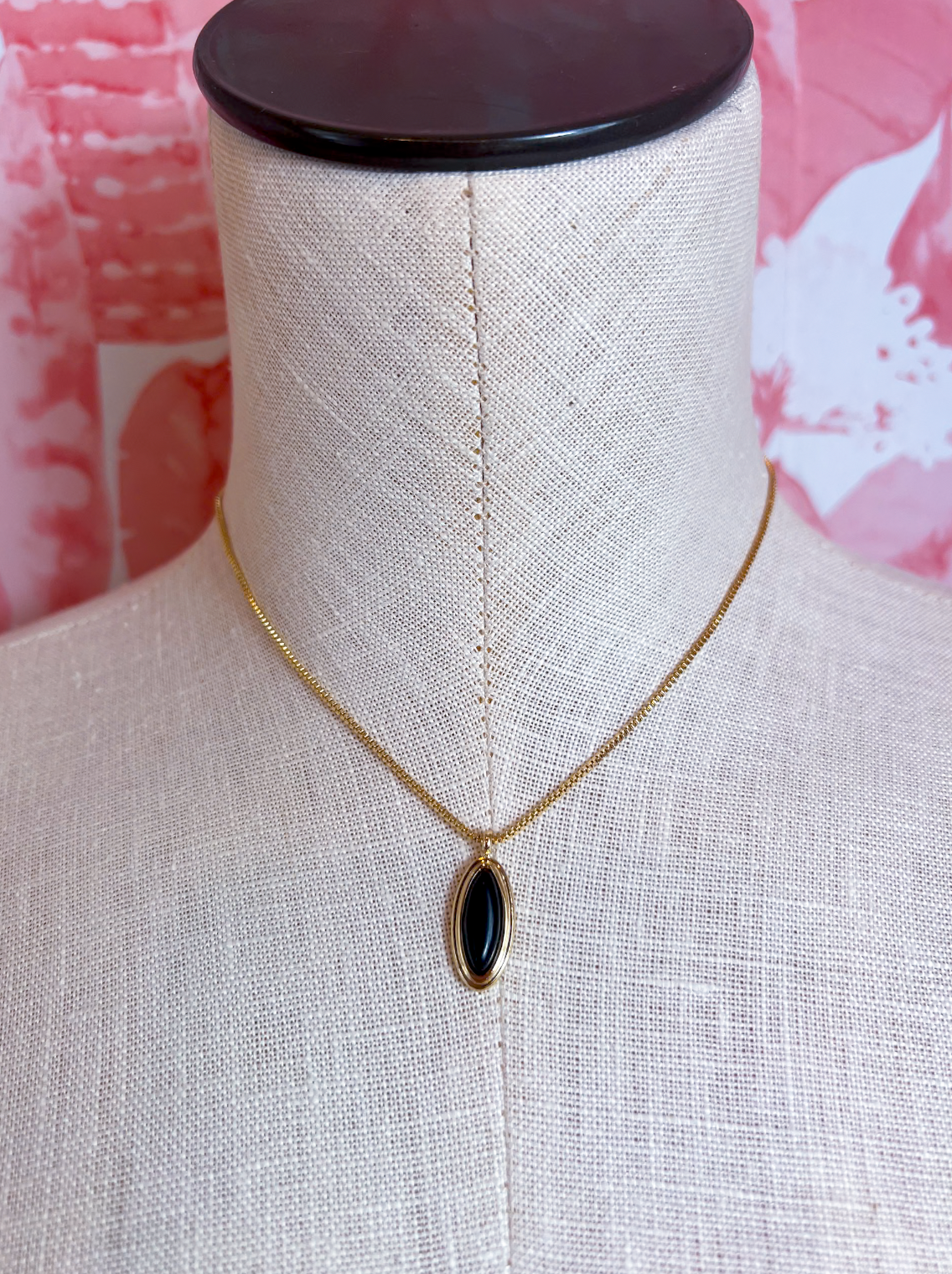Noir Pendant Necklace *Final Sale*