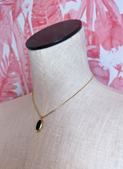 Noir Pendant Necklace *Final Sale*
