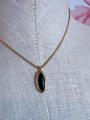 Noir Pendant Necklace *Final Sale*