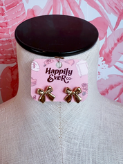 Tied With Love Studs *Final Sale*