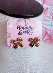 Tied With Love Studs *Final Sale*