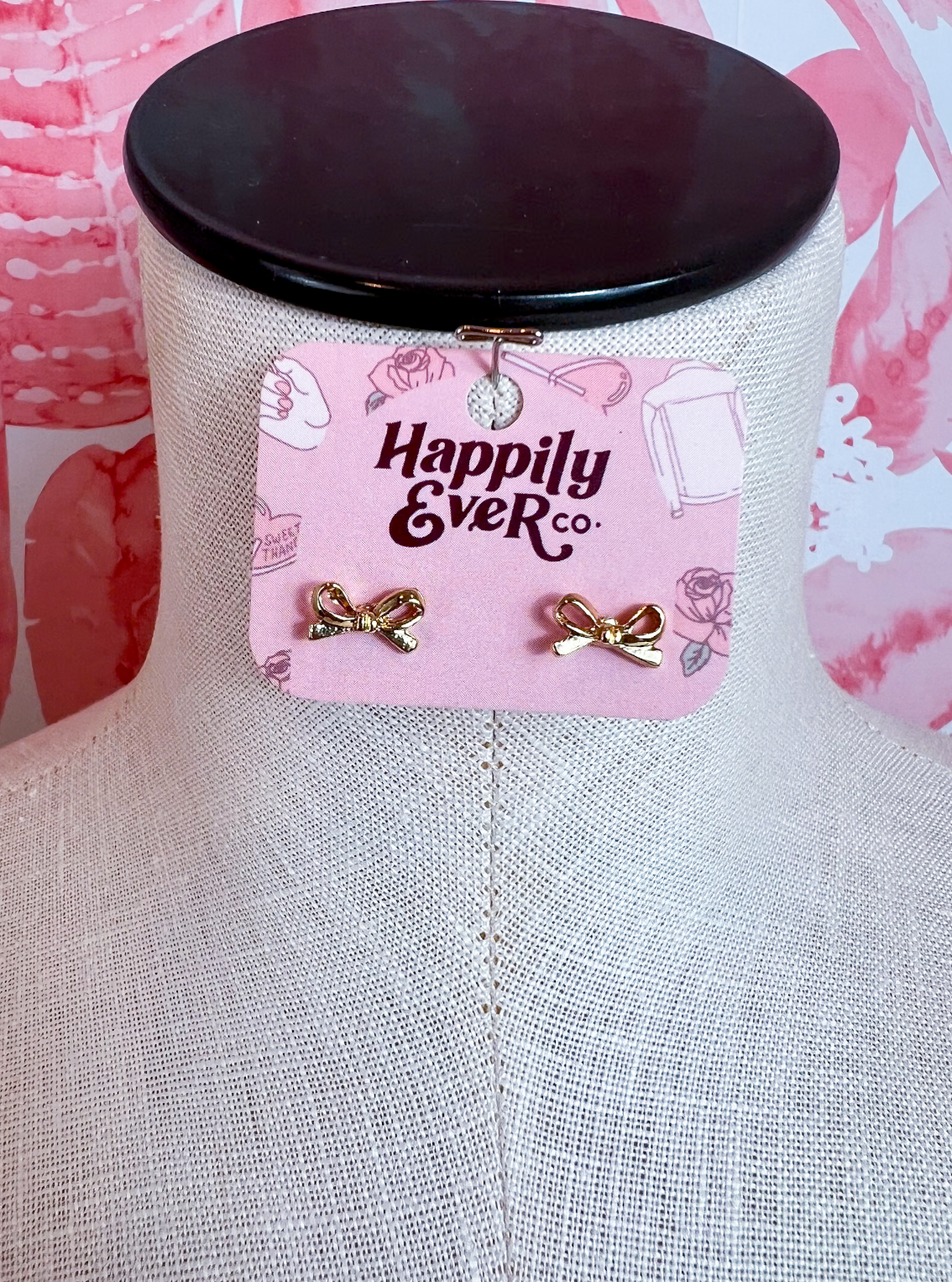 Simple Bow Studs *Final Sale*