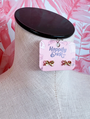 Simple Bow Studs *Final Sale*