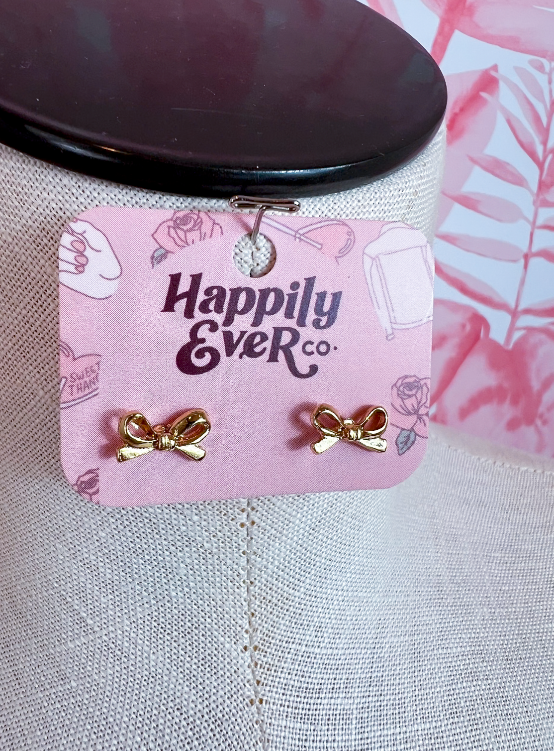 Simple Bow Studs *Final Sale*