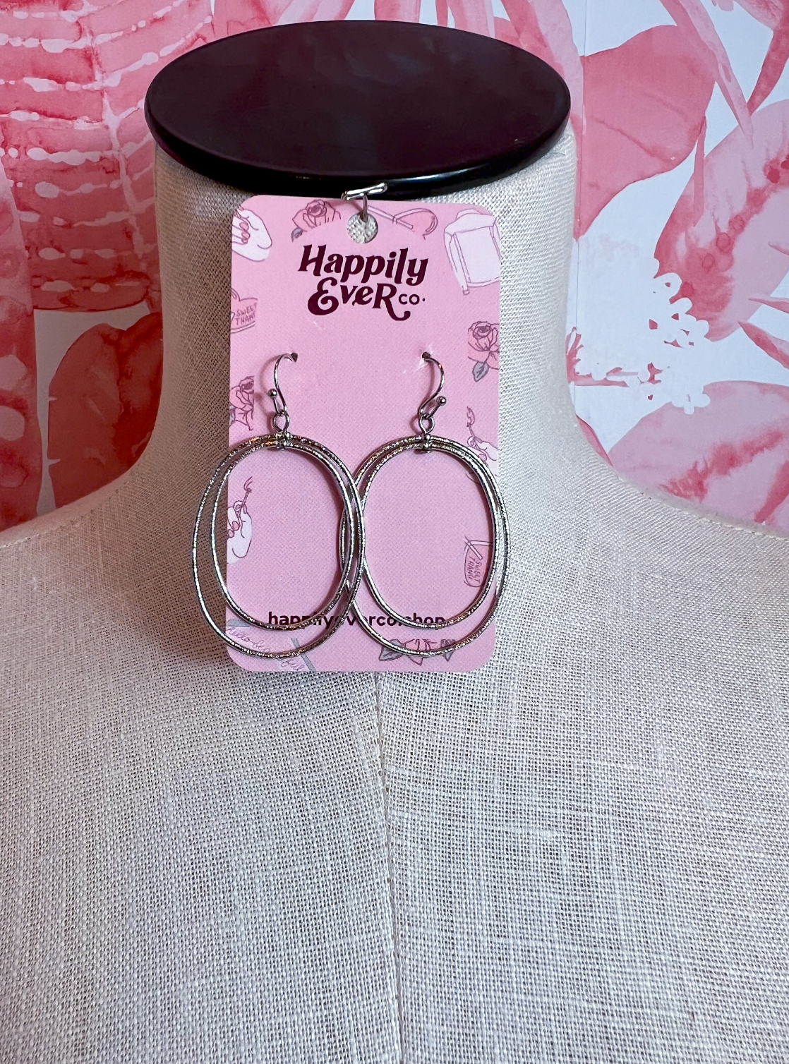 Layered Oval Earrings *Final Sale*