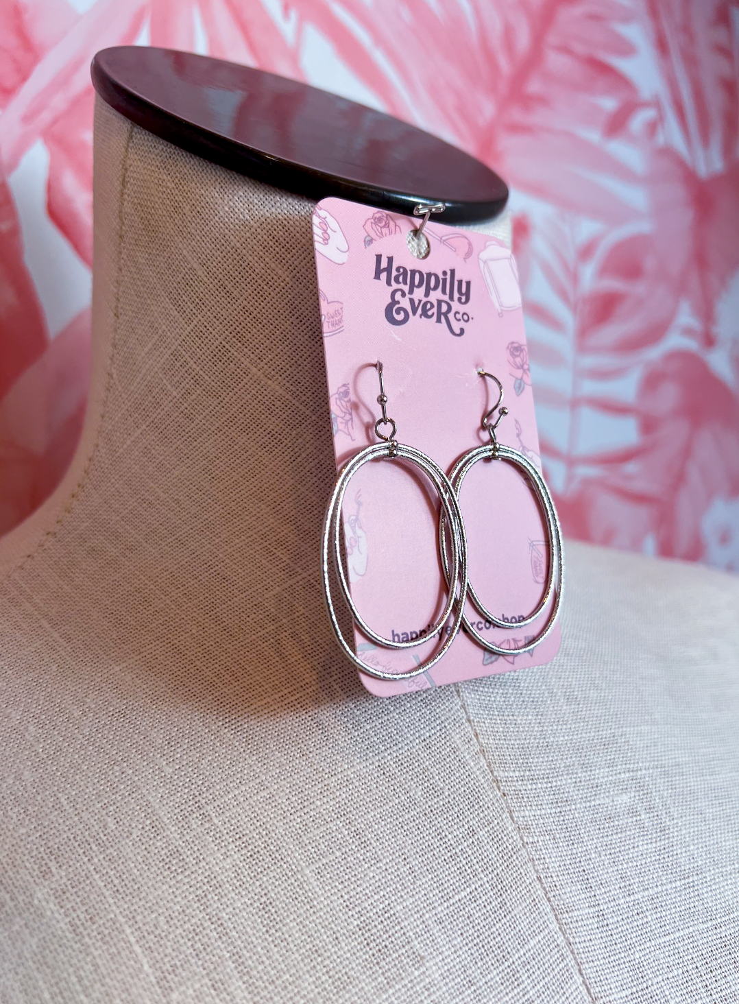 Layered Oval Earrings *Final Sale*