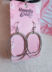 Layered Oval Earrings *Final Sale*