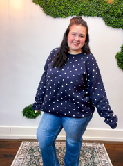 Midnight Dot Sweater