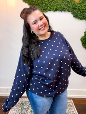 Midnight Dot Sweater