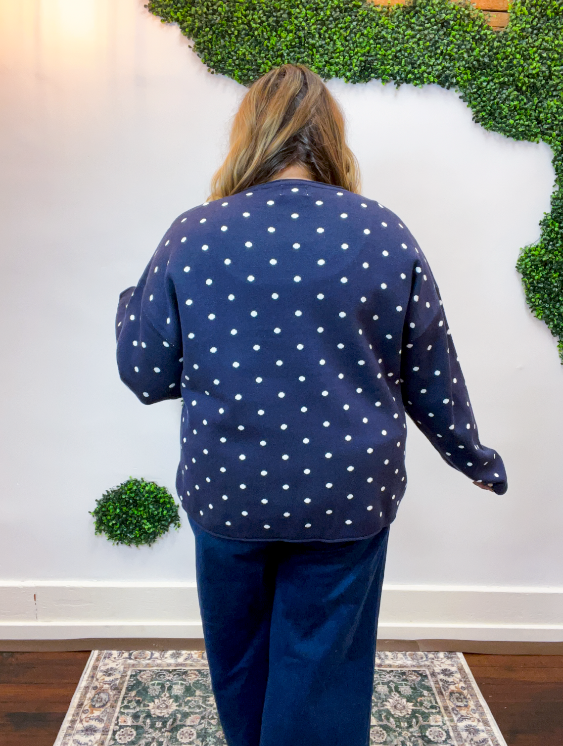 Midnight Dot Sweater