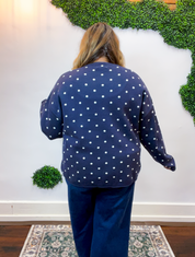 Midnight Dot Sweater