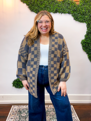 Checkmate Cardigan