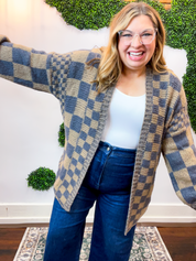 Checkmate Cardigan