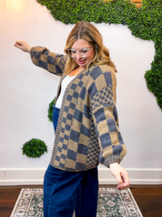 Checkmate Cardigan