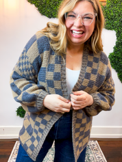Checkmate Cardigan
