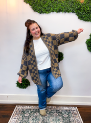 Checkmate Cardigan