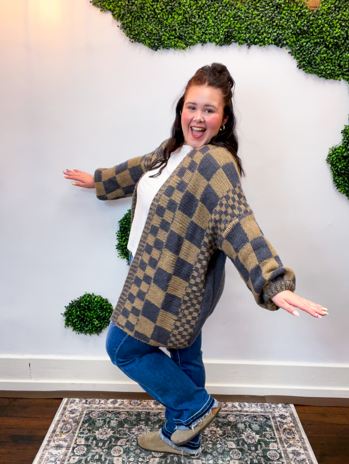 Checkmate Cardigan