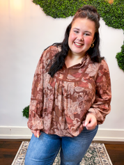 Rosewood Garden Blouse