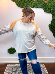 Easel | Sweetest Thing Lace Pullover