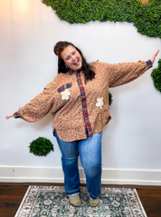 Easel | Pretty in Patches Floral Top