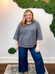 Weathered & Worn Sweater in Black