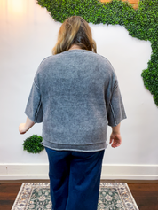 Weathered & Worn Sweater in Black