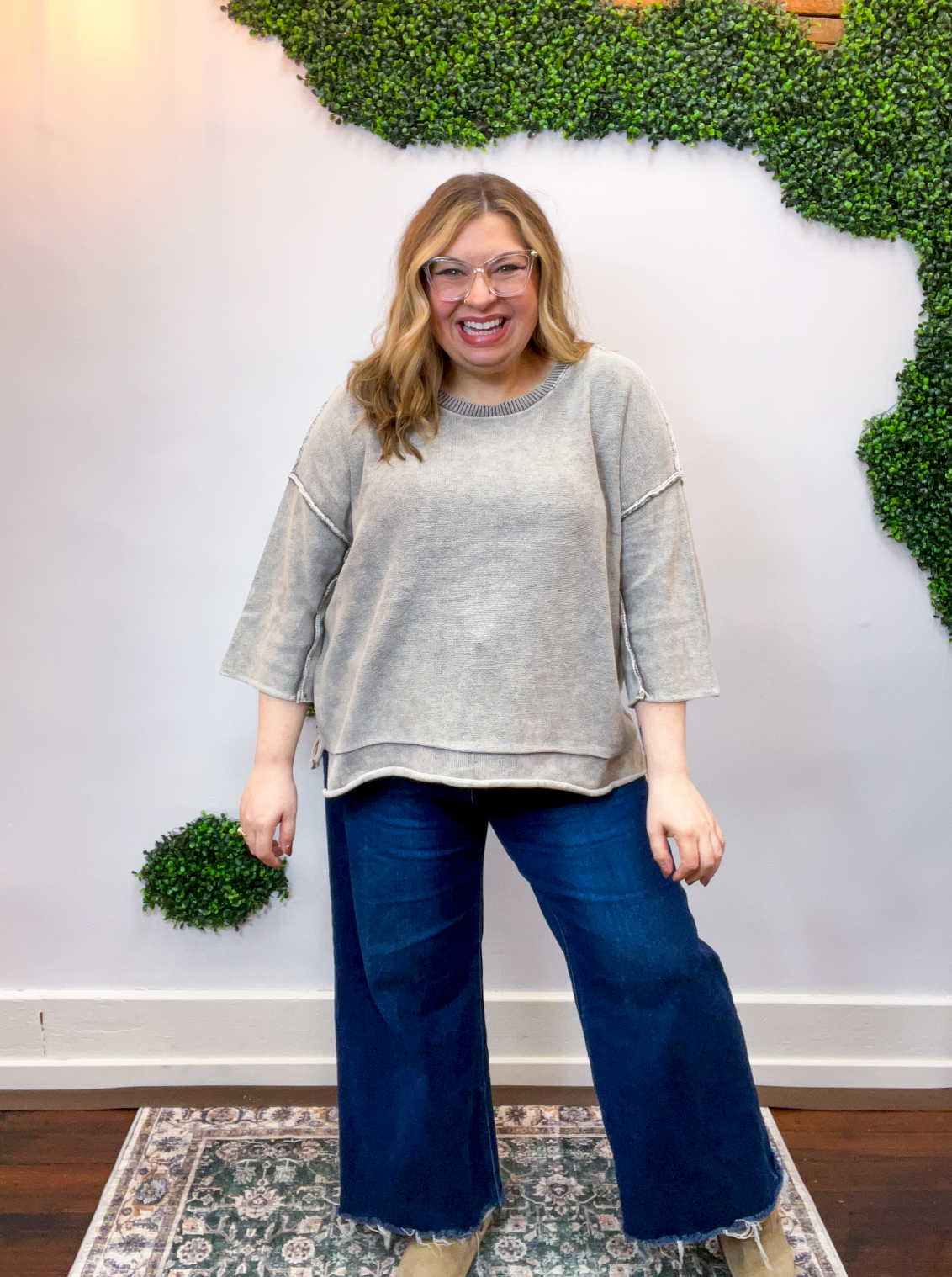 Weathered & Worn Sweater in Mocha