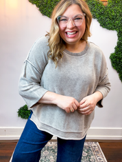 Weathered & Worn Sweater in Mocha