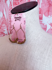 Golden Swing Drop Earrings *Final Sale*