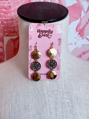 Storm Watch Drop Earrings *Final Sale*