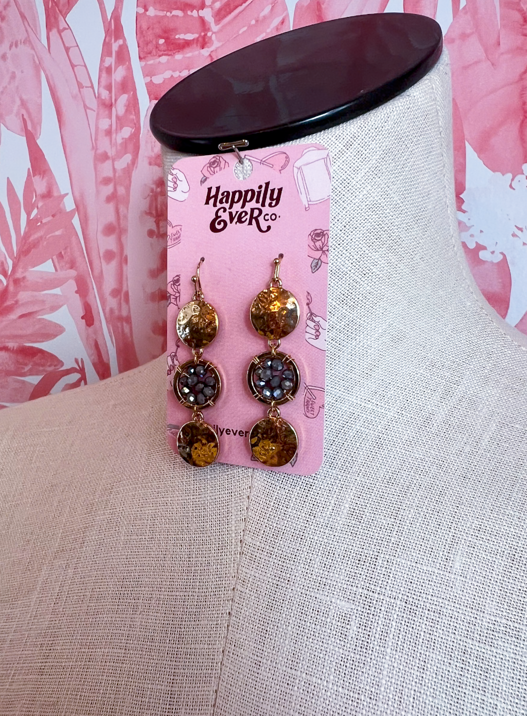 Storm Watch Drop Earrings *Final Sale*