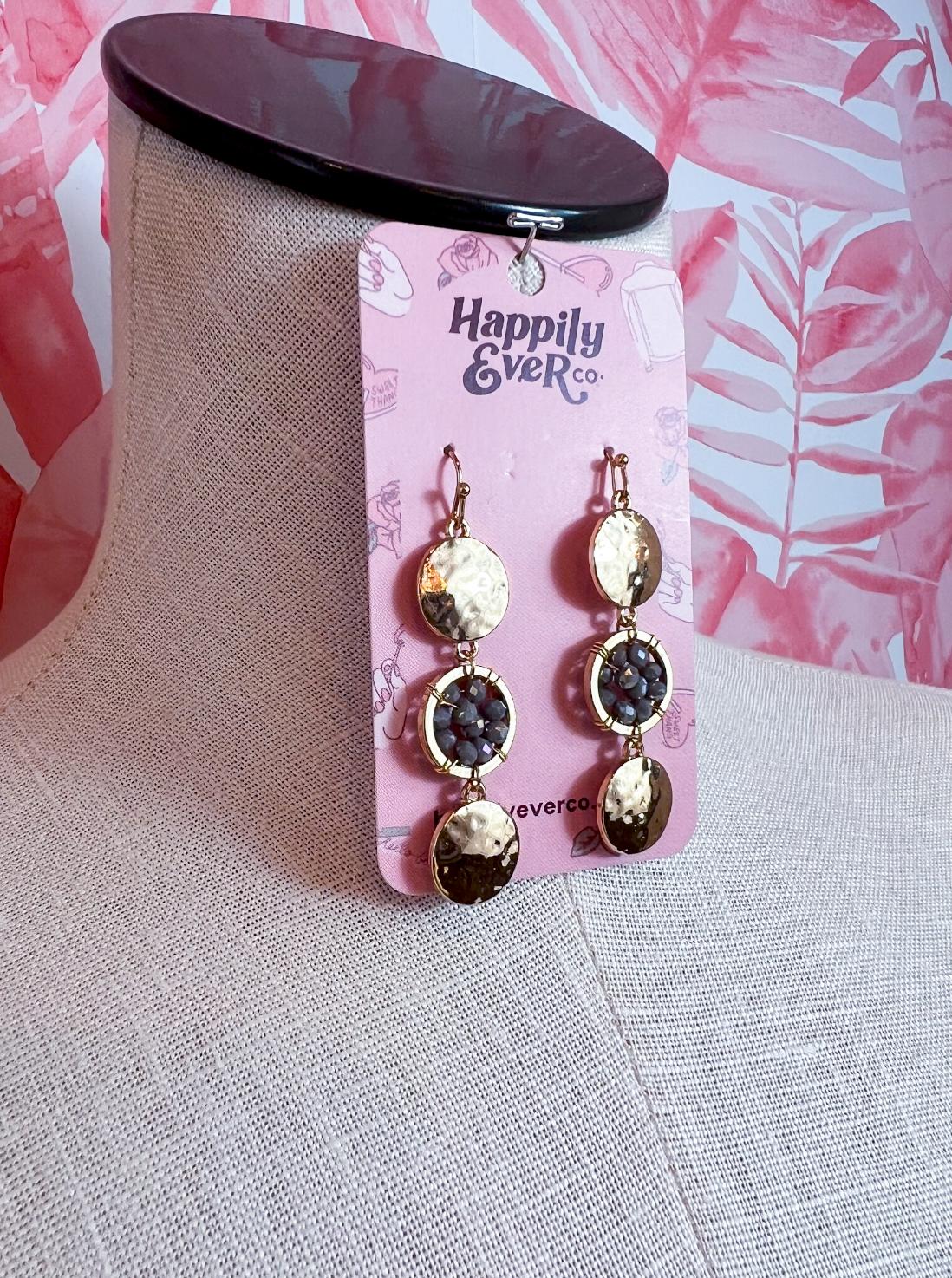 Storm Watch Drop Earrings *Final Sale*