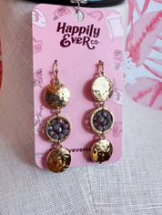 Storm Watch Drop Earrings *Final Sale*