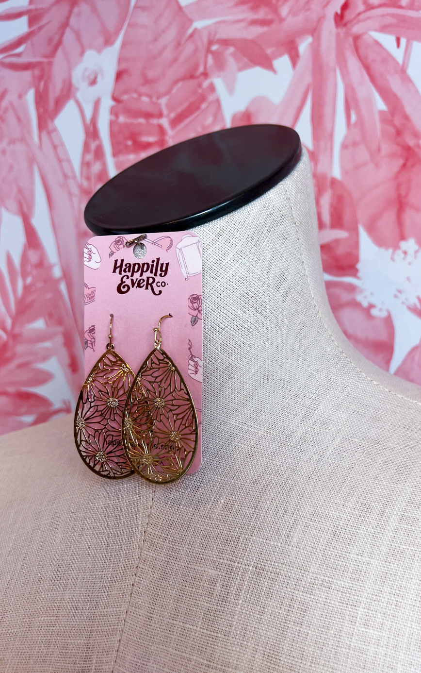 Daisy Days Drop Earrings *Final Sale*