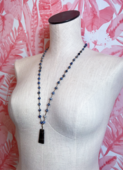 Indigo Drift Pendant Necklace *Final Sale*