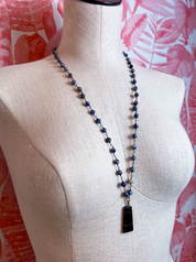 Indigo Drift Pendant Necklace *Final Sale*