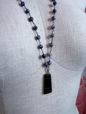 Indigo Drift Pendant Necklace *Final Sale*