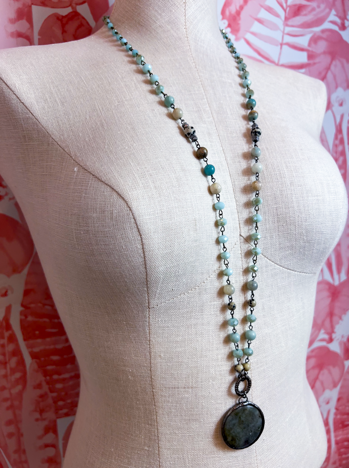 Sage Whisper Pendant Necklace *Final Sale*