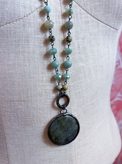 Sage Whisper Pendant Necklace *Final Sale*