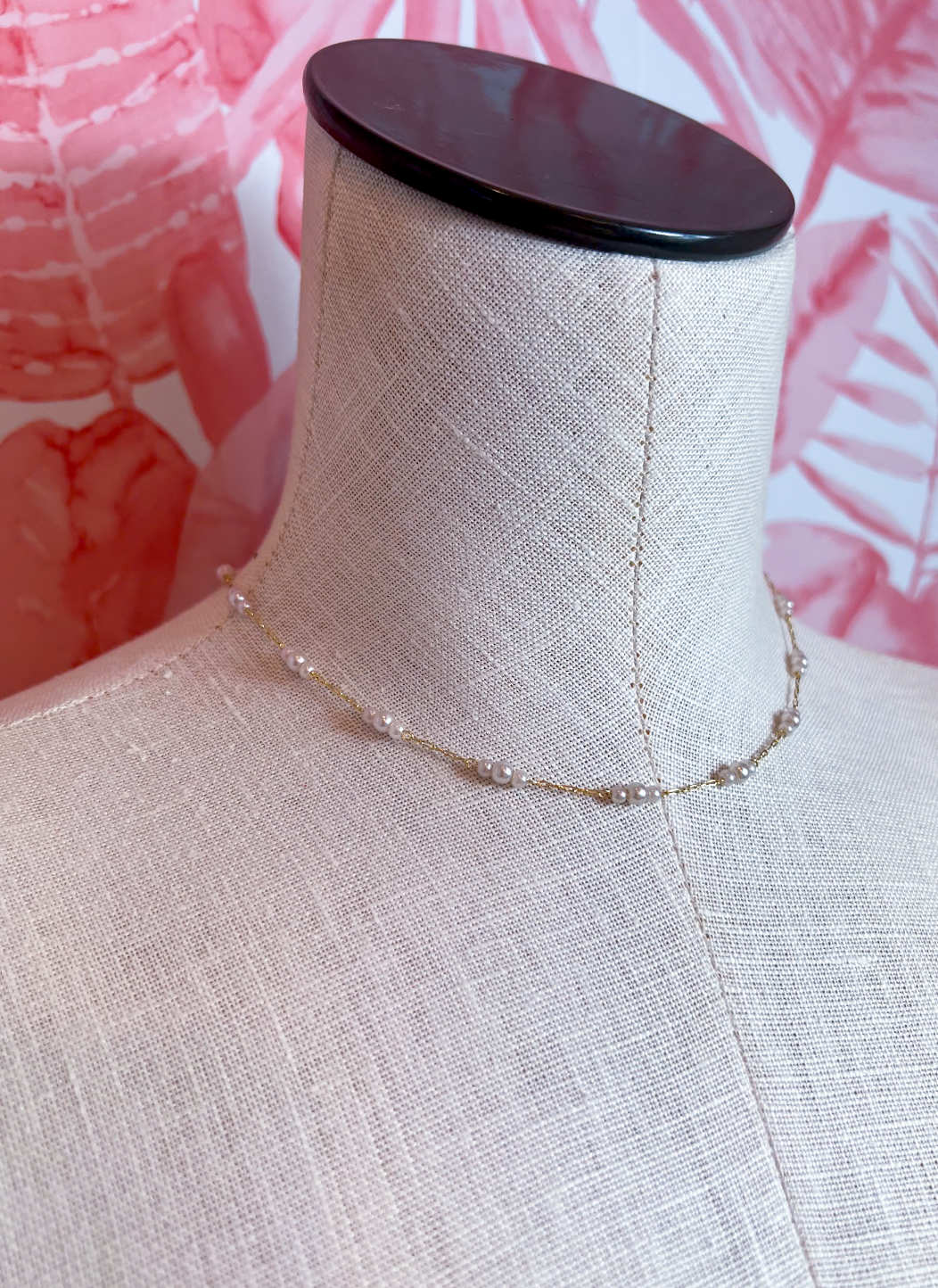 Pearl Trail Necklace *Final Sale*
