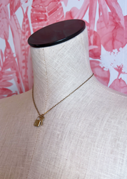 Lock & Key Necklace *Final Sale*