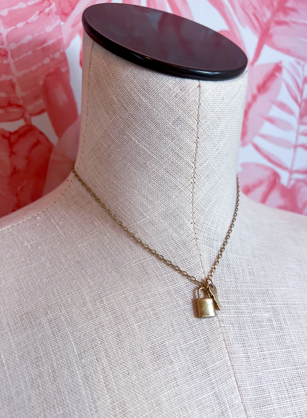 Lock & Key Necklace *Final Sale*