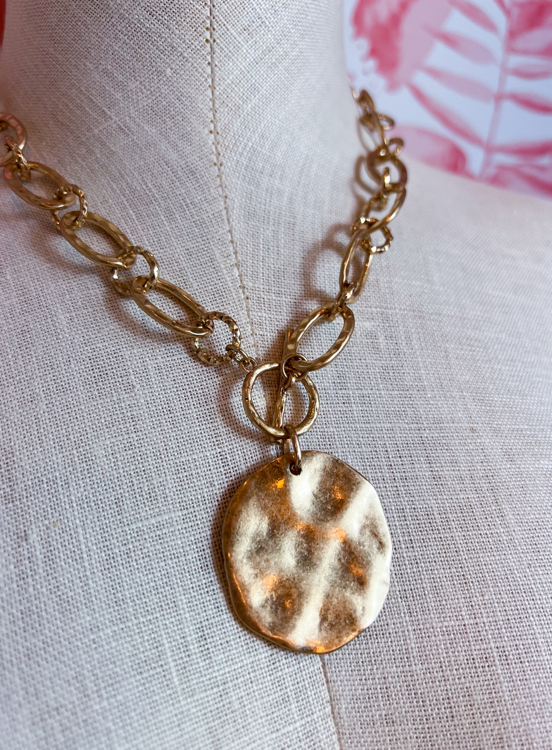 Golden Statement Necklace *Final Sale*