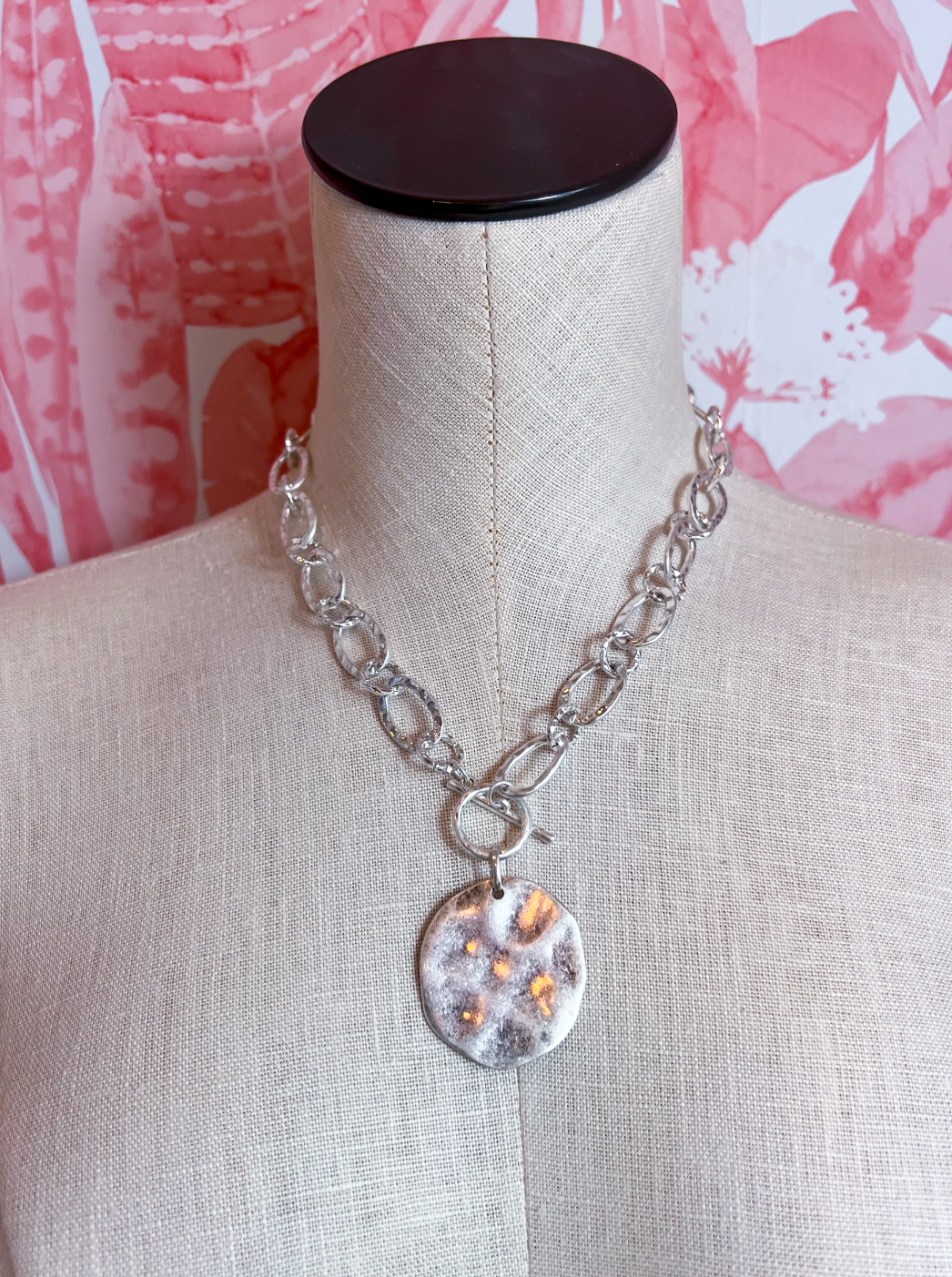 Silver Statement Necklace *Final Sale*