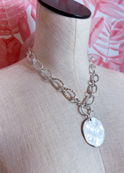 Silver Statement Necklace *Final Sale*