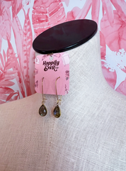Labradorite Flash Drop Earrings *Final Sale*