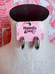 Simple Shine Hoop Earrings *Final Sale*