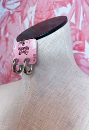Simple Shine Hoop Earrings *Final Sale*