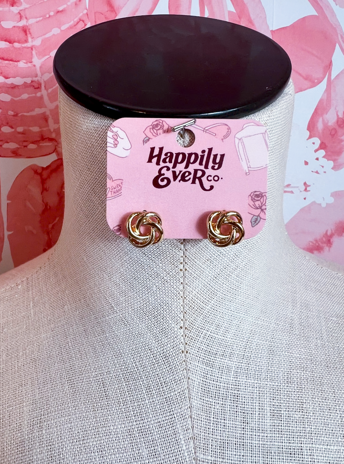 Tied Together Stud Earrings  *Final Sale*